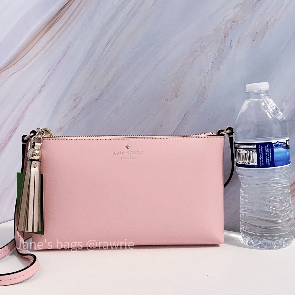 New Kate Spade Ivy Street Amy Crossbody Rose Jade
